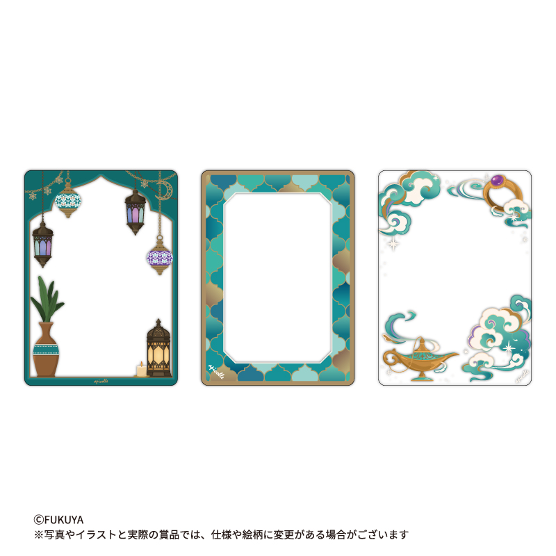 3つのデザインのクリアカード3枚セット。<br>
カードグッズと重ねてお手持ちのアクリルフレームに入れたり、硬質カードケースに入れることで可愛く飾ることが出来ます。<br>
【本体】約W6.4×H9.0cm