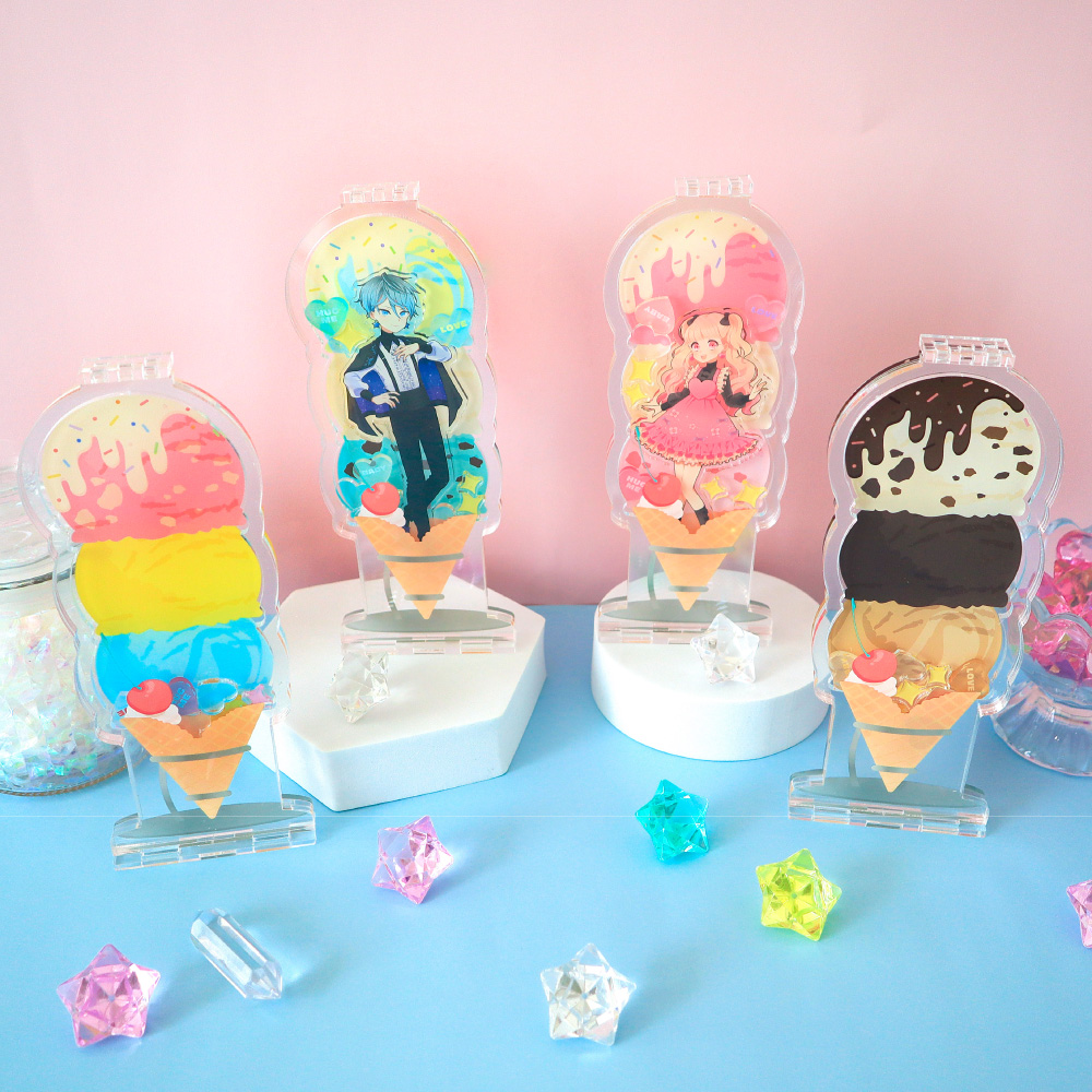 フクヤ わたしの推しが一番 A賞 ローズ&ビジュー ブルー フクヤ