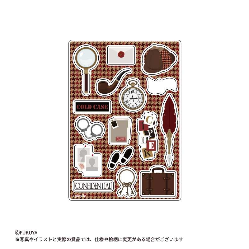 E賞 アクリルパーツセット 謎解き(全7種)