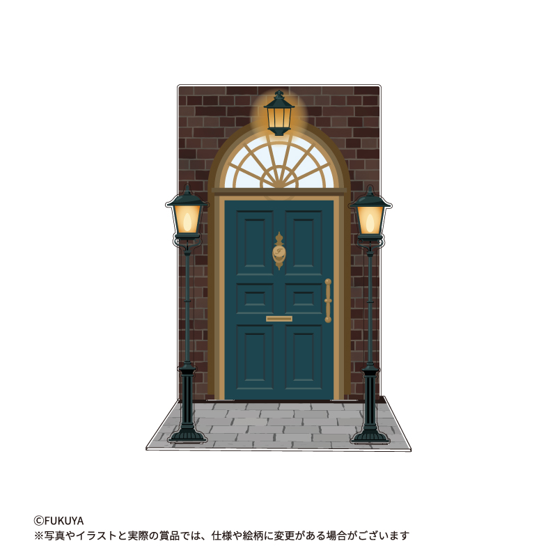 キャラ福賞 アクリルジオラマ 街路灯