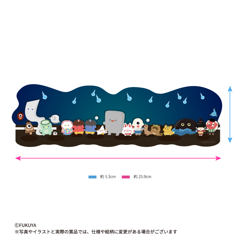 キャラ福賞 アクリルジオラマ 百鬼夜行