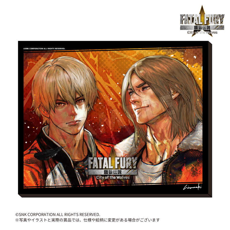 ヒロアキ氏描き下ろしのイラストがキャンバスボードに！ 美麗イラストをお楽しみください。（本体サイズ:約H22×W27.3cm）