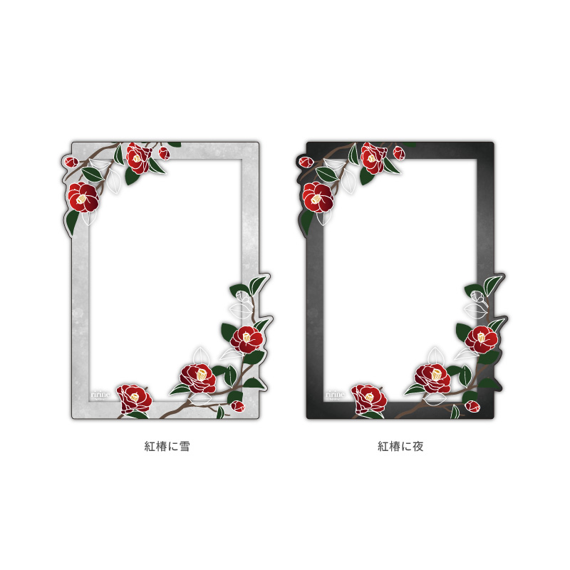 硬質ケース インスタントフォトサイズ 紅椿に夜| FUKUYA ONLINE フクヤ