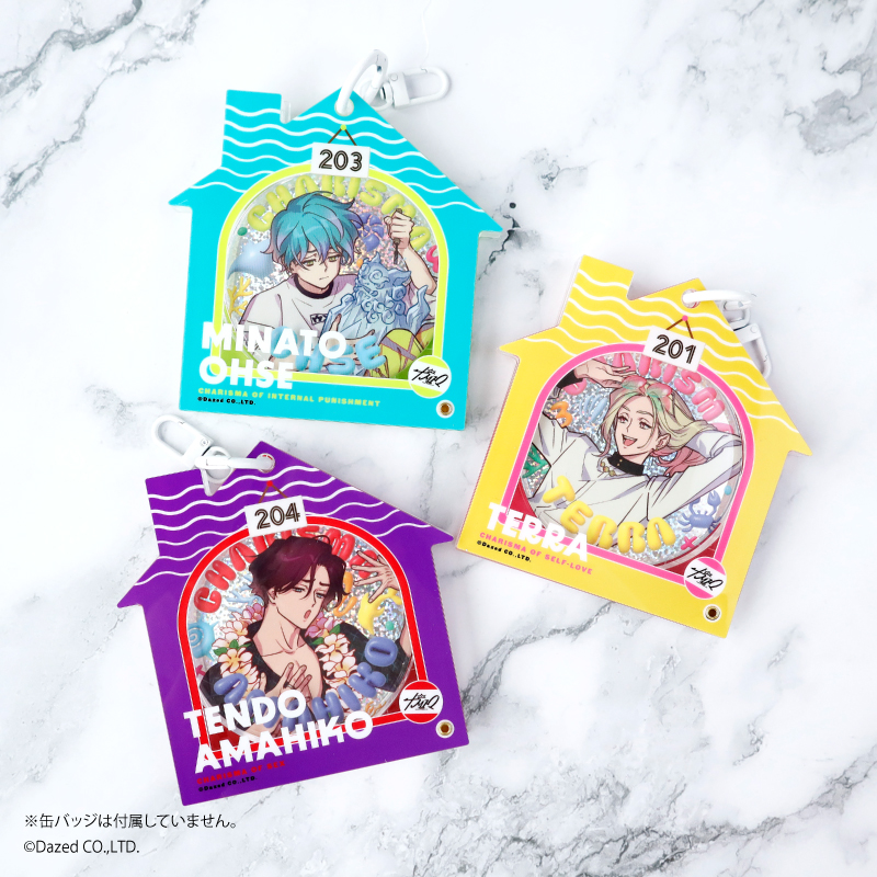 カリスマ×fanfancy+ 75mm缶バッジアクリルフレーム 湊 大瀬