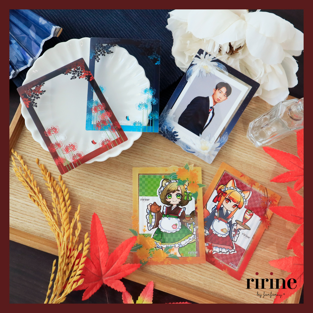 和花硬質ケース 彼岸花／金木犀／紅葉／月下美人