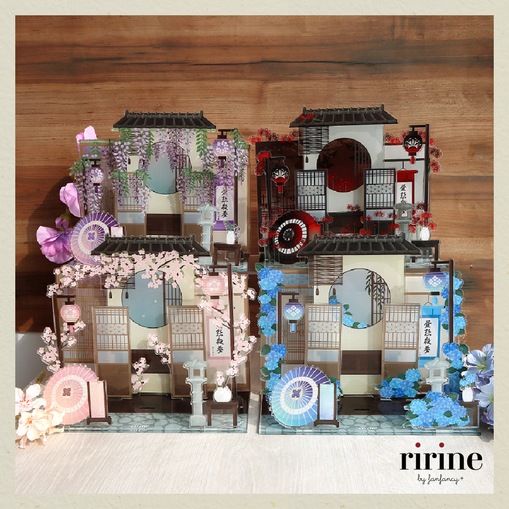 アクリルジオラマ 桜/紫陽花/藤/彼岸花