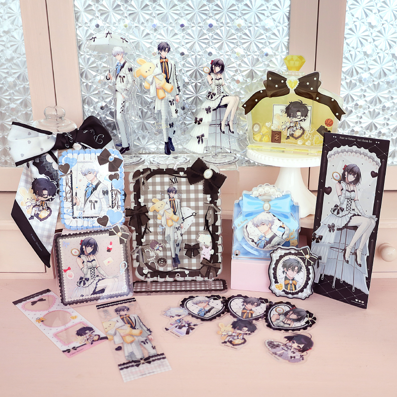 時光代理人×fanfancy+】描き下ろしイラストを使用した限定商品と