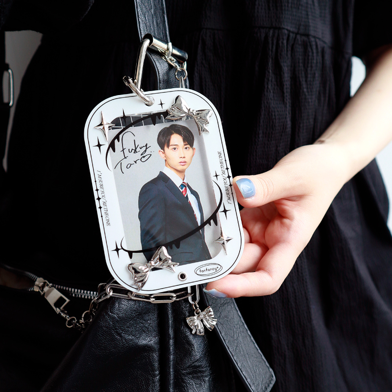 fanfancy＋】メタルリボンアクリルフレーム/硬質カードケース