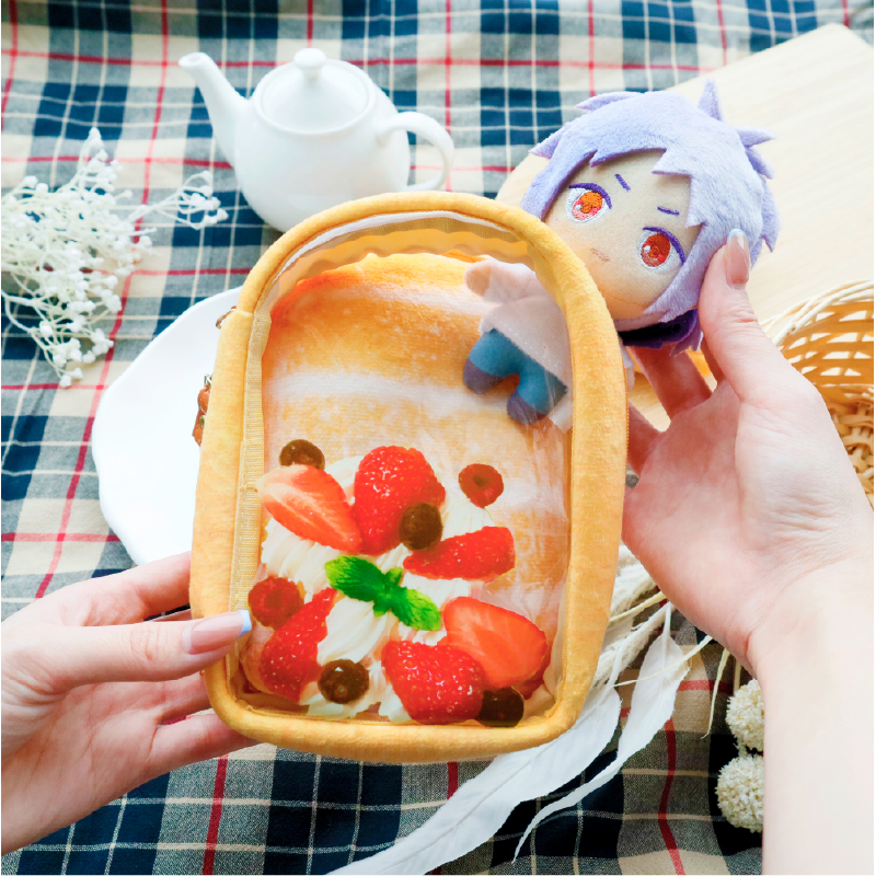 トーストぬいぐるみポーチ